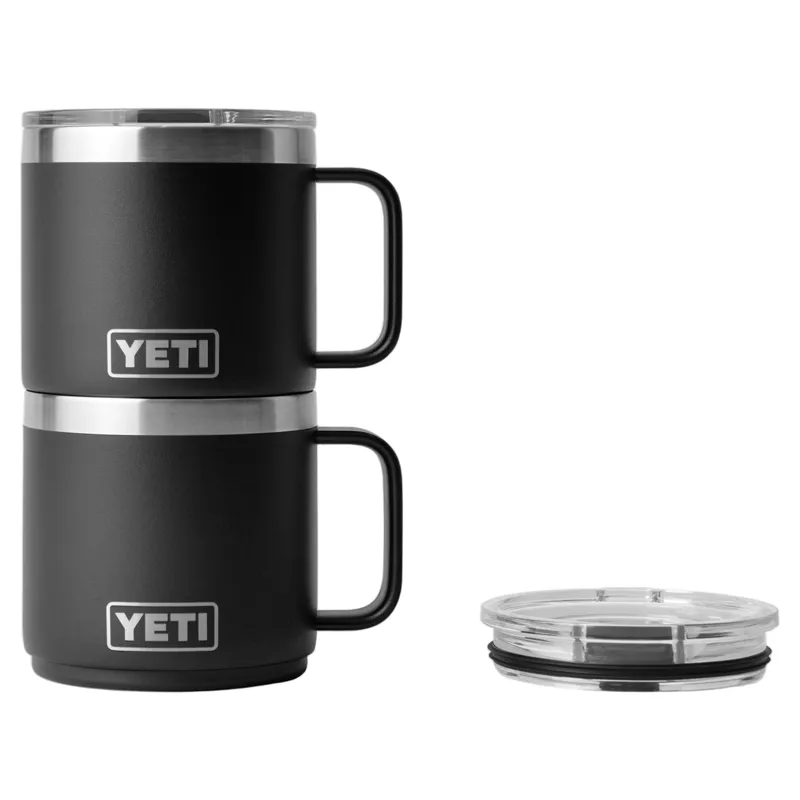 YETI Rambler 14oz/414ml Stackable Mug - Black-5