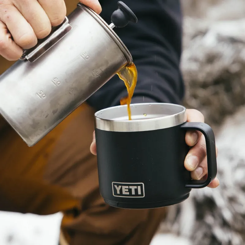 YETI Rambler 14oz/414ml Stackable Mug - Black-2