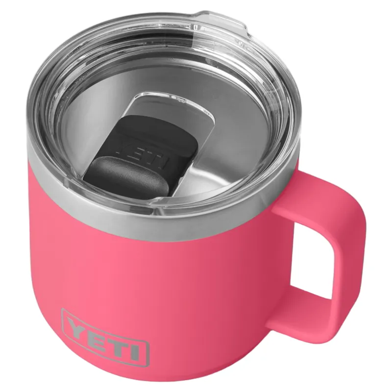 YETI Rambler 14oz/414ml Stackable Mug - Tropical Pink-1