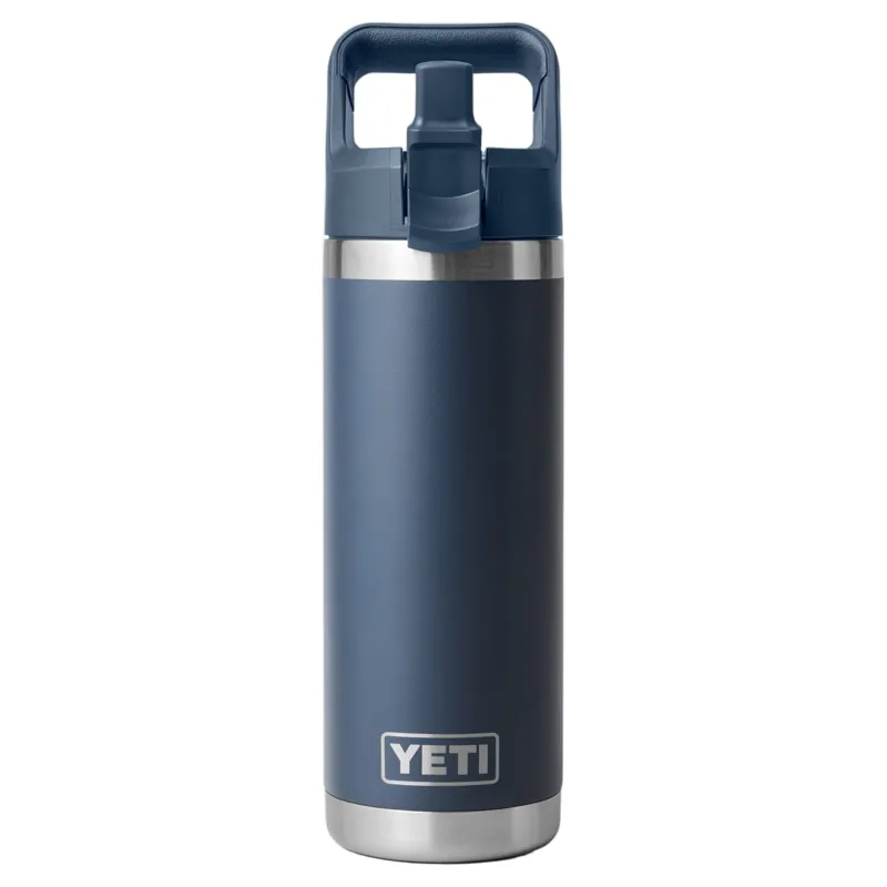 YETI Rambler 18oz/532ml  Straw Bottle - Navy-2