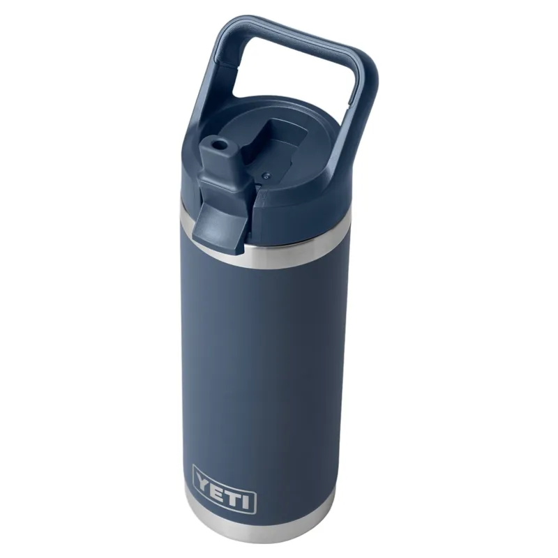 YETI Rambler 18oz/532ml  Straw Bottle - Navy-4