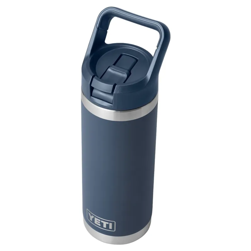 YETI Rambler 18oz/532ml  Straw Bottle - Navy-3