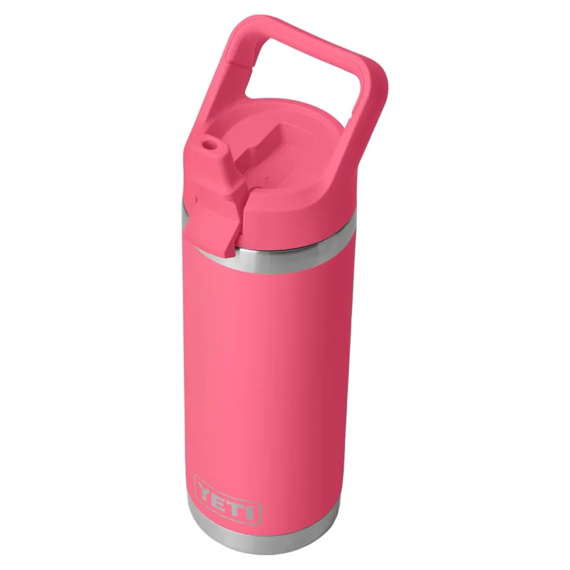 YETI Rambler 18oz/532ml  Straw Bottle - Tropical Pink-4