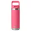 YETI Rambler 18oz/532ml  Straw Bottle - Tropical Pink