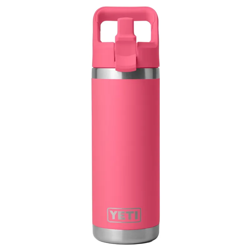 YETI Rambler 18oz/532ml  Straw Bottle - Tropical Pink-3