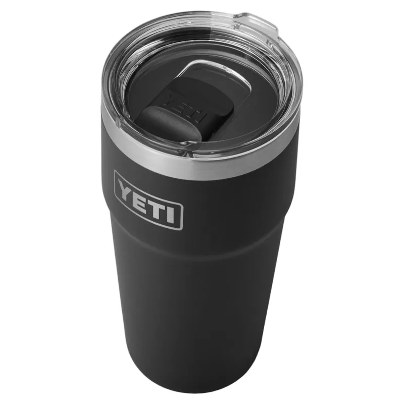 YETI Rambler 20oz/591ml Stackable Cup - Black-2