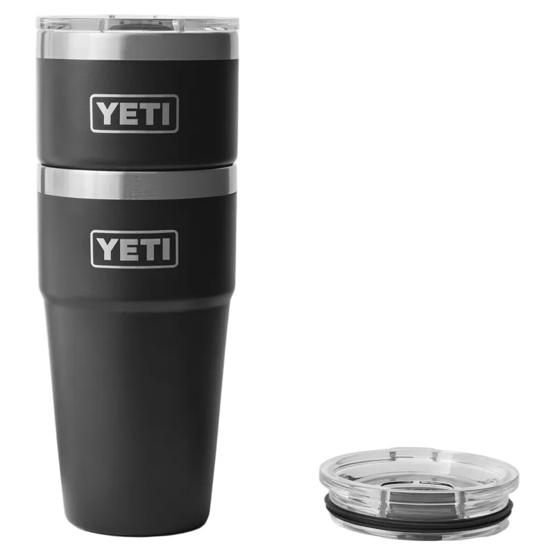 YETI Rambler 20oz/591ml Stackable Cup - Black-4