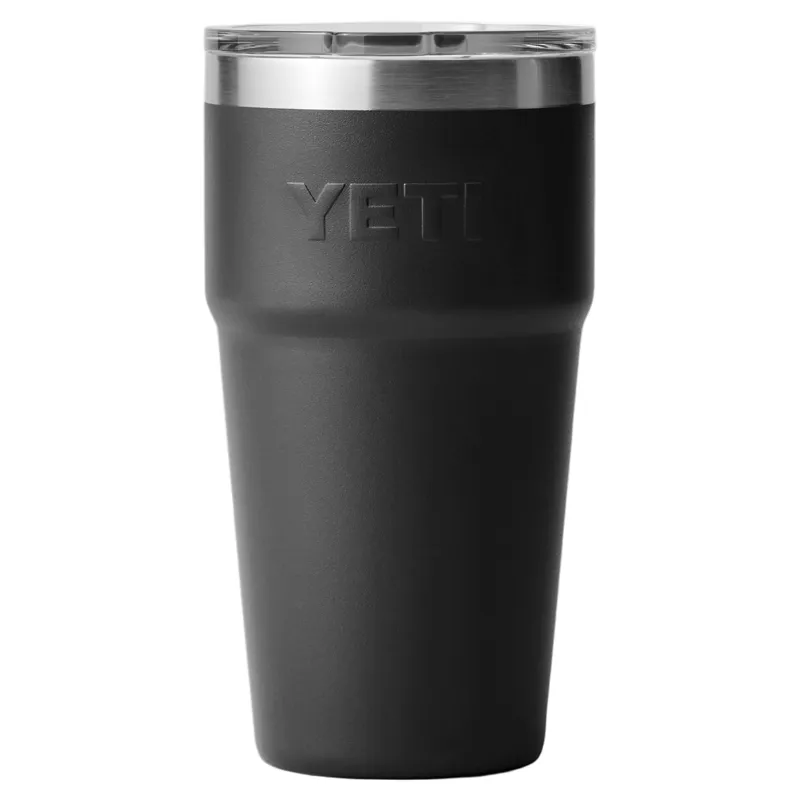 YETI Rambler 20oz/591ml Stackable Cup - Black-3