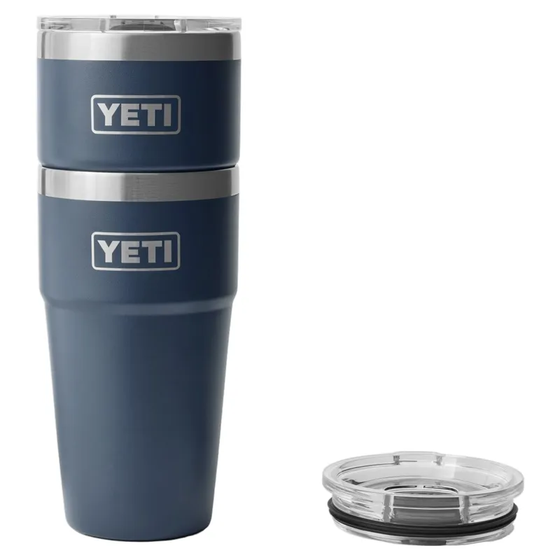 YETI Rambler 20oz/591ml Stackable Cup - Navy-4