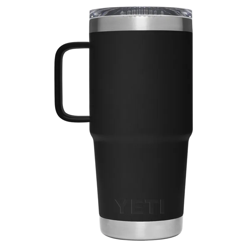 YETI Rambler 20oz/591ml Travel Mug - Black-2