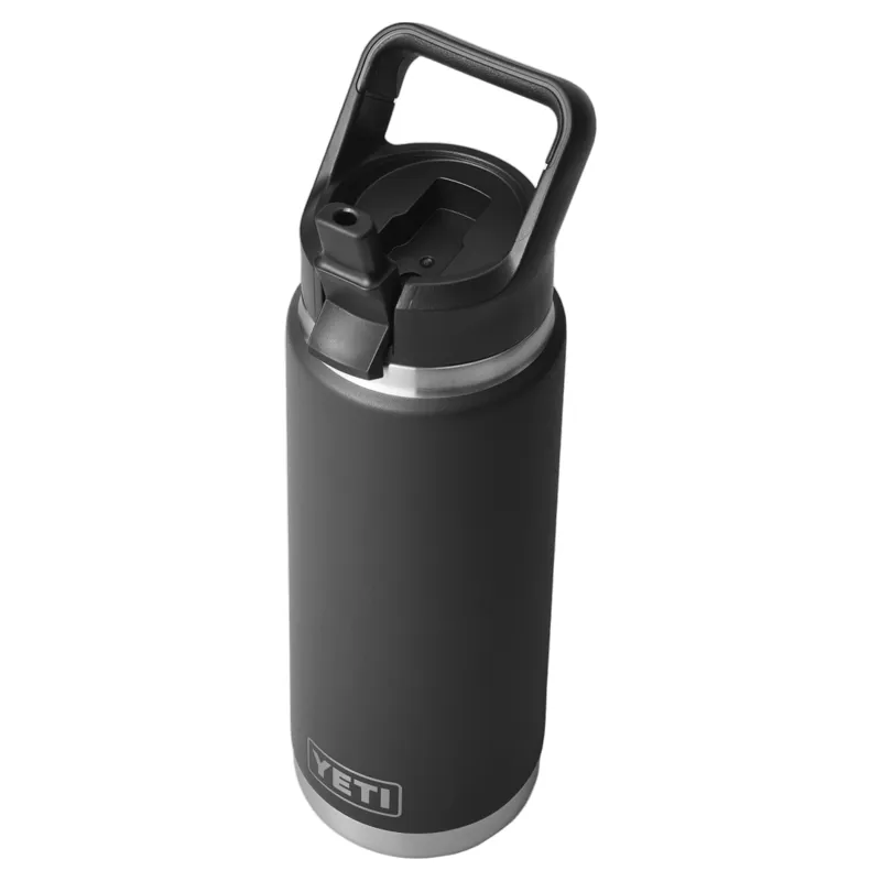 YETI Rambler 26oz/769ml Straw Bottle - Black-3