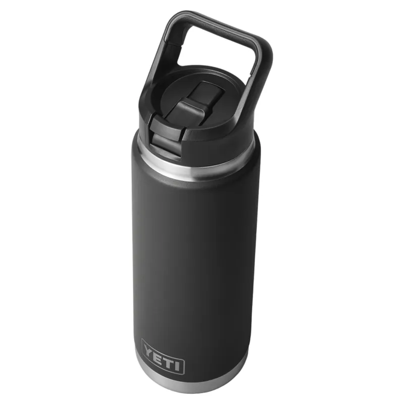 YETI Rambler 26oz/769ml Straw Bottle - Black-2
