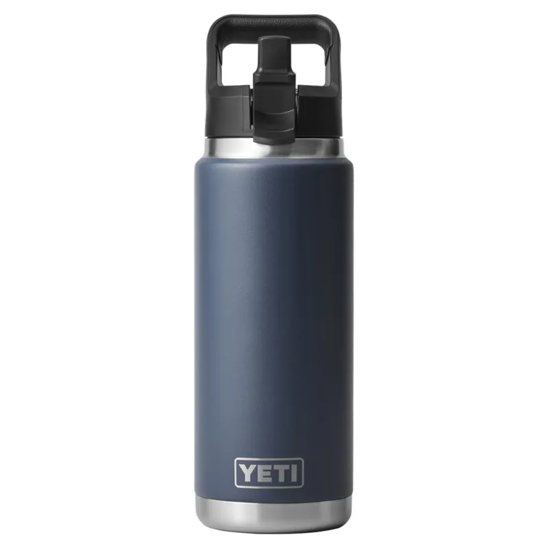 YETI Rambler 26oz/769ml Straw Bottle - Navy-2