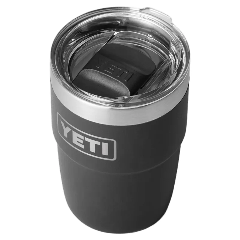 YETI Rambler 8oz/236ml Stackable Cup - Black-2