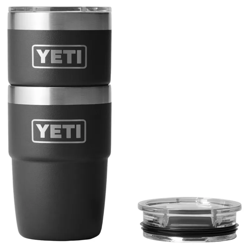 YETI Rambler 8oz/236ml Stackable Cup - Black-3