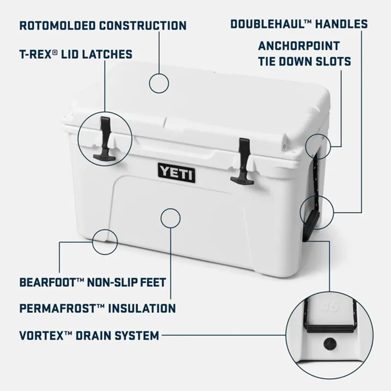 YETI Tundra 45 Cool Box - Charcoal Grey-7