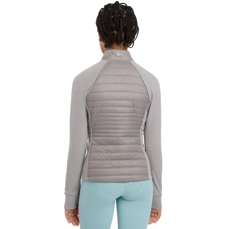 LeMieux Young Rider Josephine Junior Hybrid Quilted Jacket - Pecan-4
