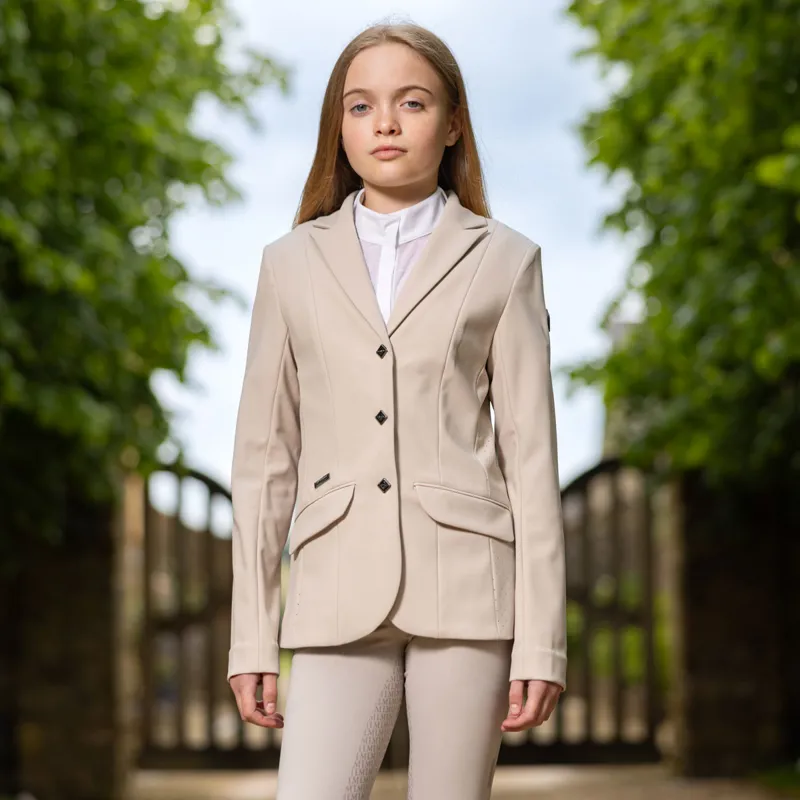 LeMieux Kennedy Young Rider Show Jacket - Stone-6