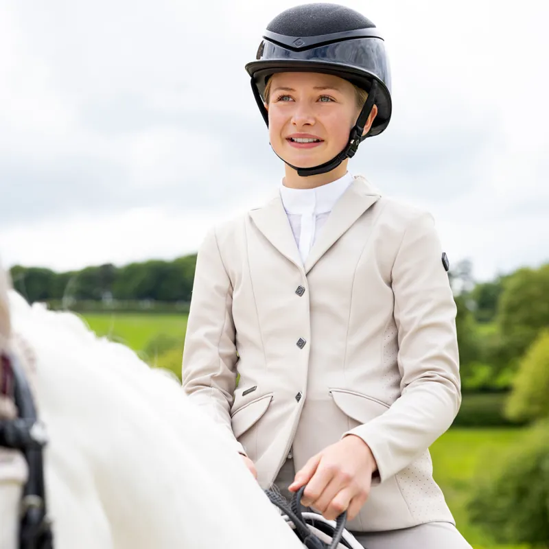LeMieux Kennedy Young Rider Show Jacket - Stone-7