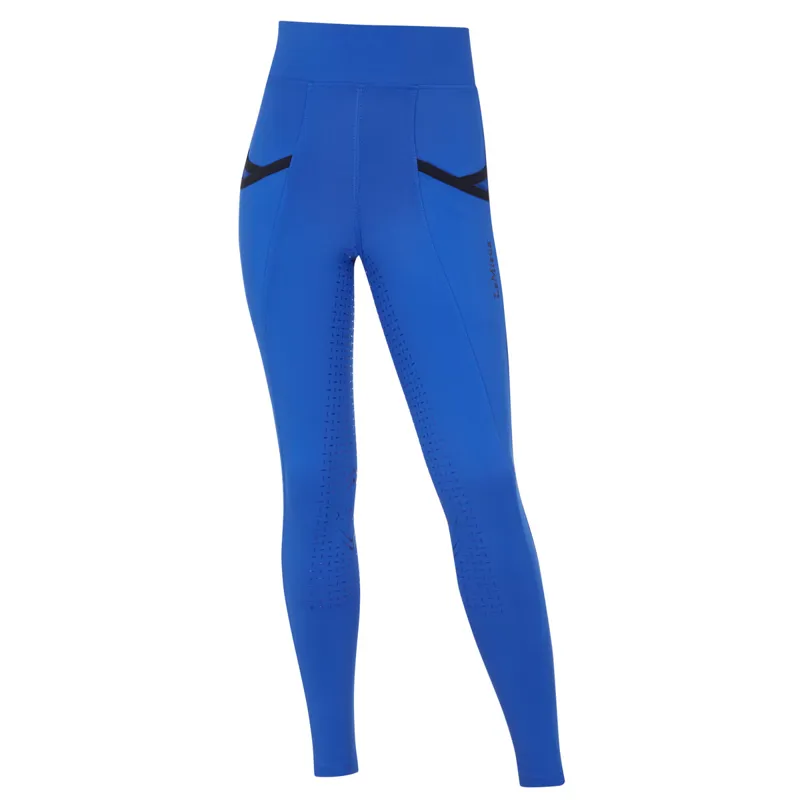 LeMieux Young Rider Full Grip Junior Pull On Riding Tights - Benetton