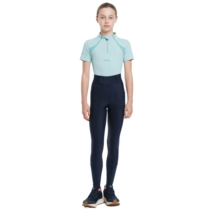 LeMieux Young Rider Remi Bregging Riding Tights - Navy-1
