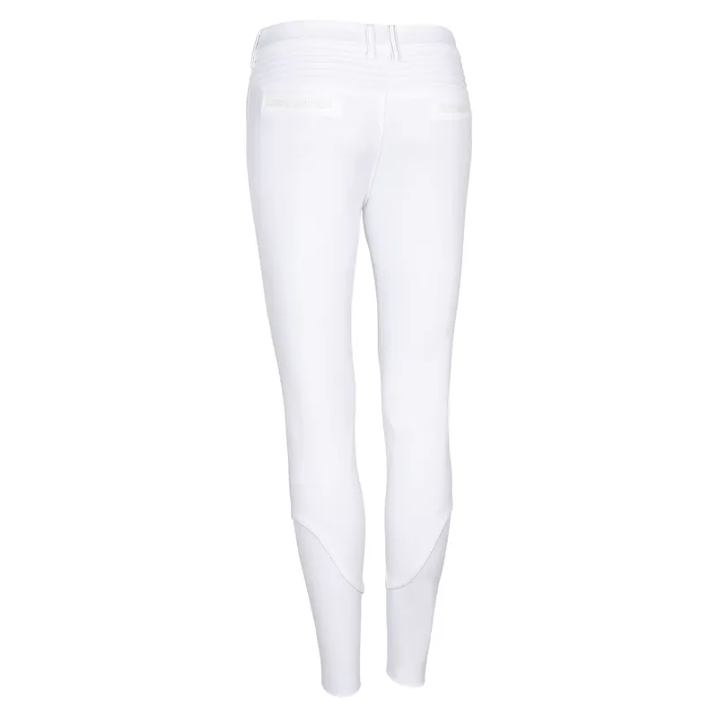 Samshield Adele Knee Grip Womens Competition Breeches - White-1