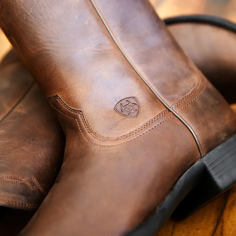 Ariat Heritage Roper Womens Western Boots - Distressed Brown-6
