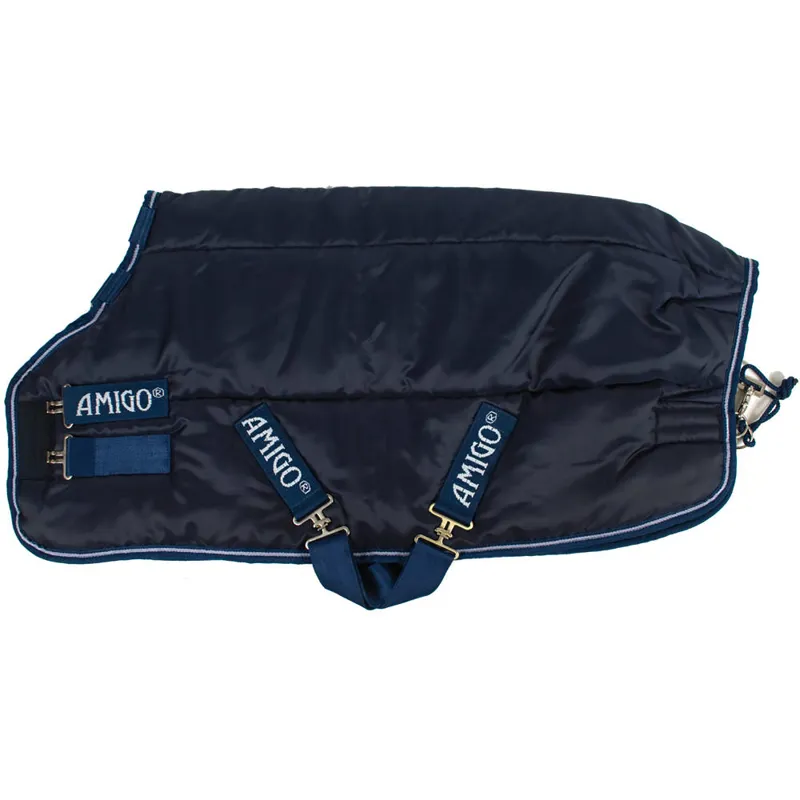 Amigo Insulator 350g Heavyweight Stable Rug - Navy/Navy/White-1