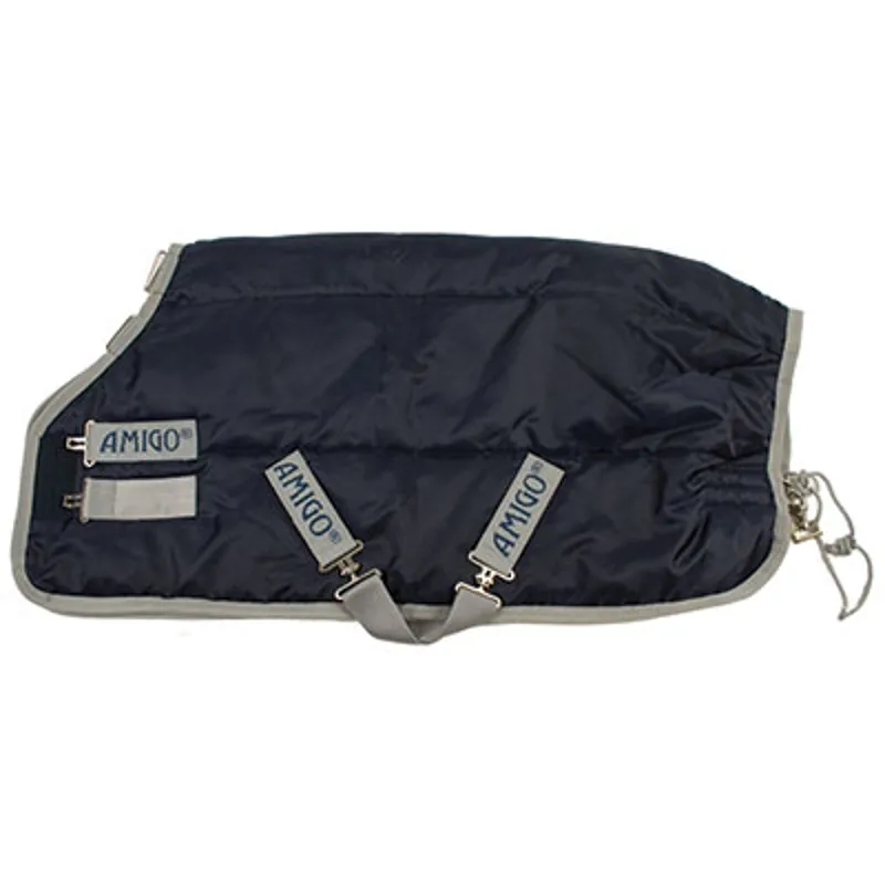 Amigo Insulator Plus Medium 200g Stable Rug - Navy/Silver-1