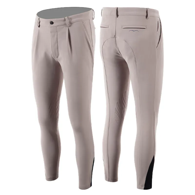 Animo Merc Knee Grip Mens Competition Breeches - Beige