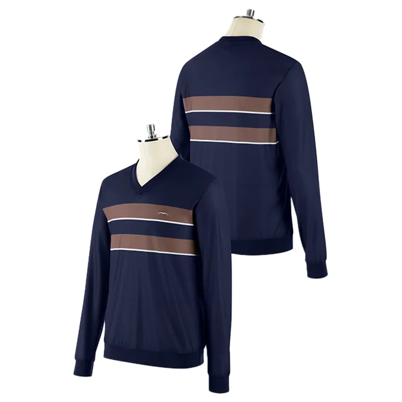 Animo Regulus Mens Pullover Jumper - Blue Ombra