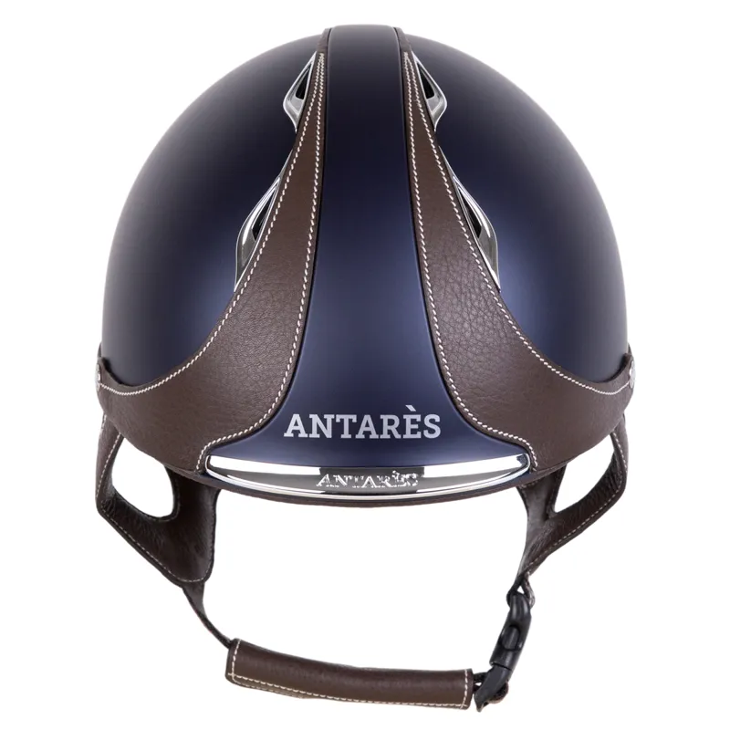 Antares Galaxy Race Riding Hat - Blue/Brown-1