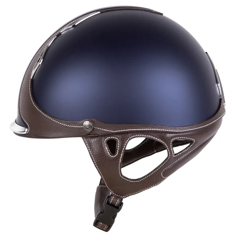 Antares Galaxy Race Riding Hat - Blue/Brown-2