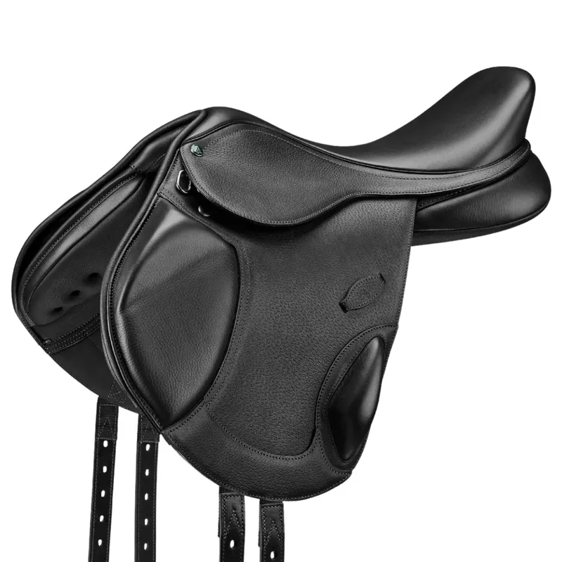 Arena Pony Monoflap Jump Saddle - Black