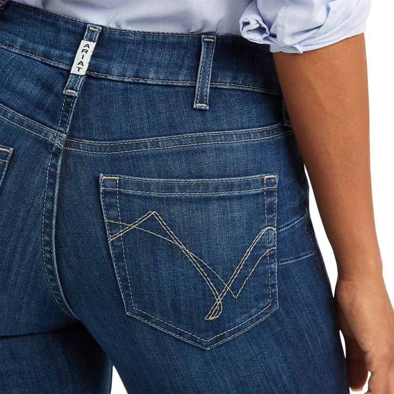 Ariat R.E.A.L. Perfect Rise Abby Womens Straight Jeans - Mackenzie-4