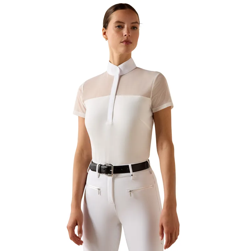 Ariat Allure Womens Show Shirt - White