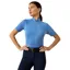 Ariat Soquel Womens Short Sleeve 1/4 Zip Base Layer - Riviera