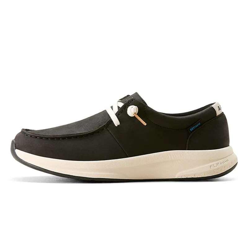 Ariat Buckeye Womens Waterproof Shoes - Satin Black-4