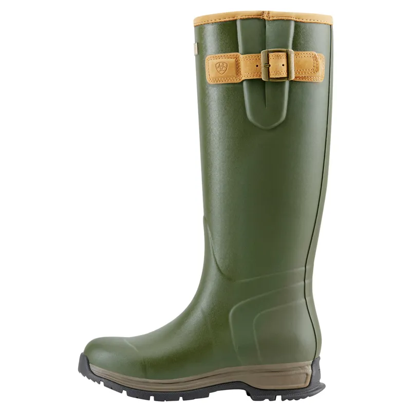 Ariat Burford Insulated Womens Wellies - Olive Green-3