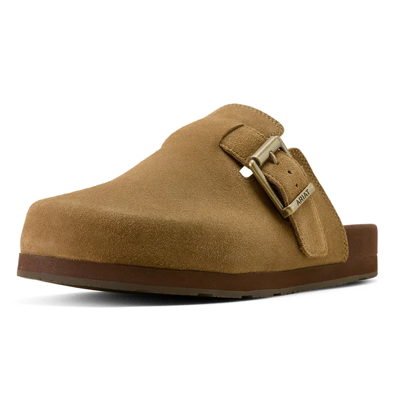Ariat Country Mens Mules - Tan Suede