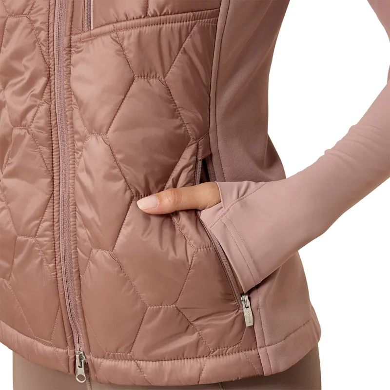 Ariat Fusion Insulated Womens Gilet - Antler-4