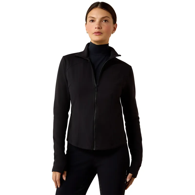 Ariat SolVeil Womens Full Zip Sweatshirt - Black