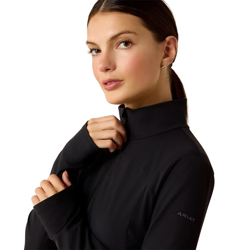 Ariat SolVeil Womens Full Zip Sweatshirt - Black-3
