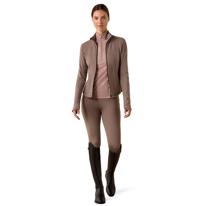 Ariat SolVeil Womens Full Zip Sweatshirt - Iron-6