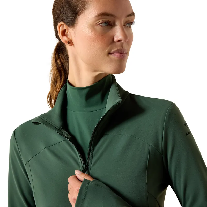 Ariat SolVeil Womens Full Zip Sweatshirt - Monstera-2