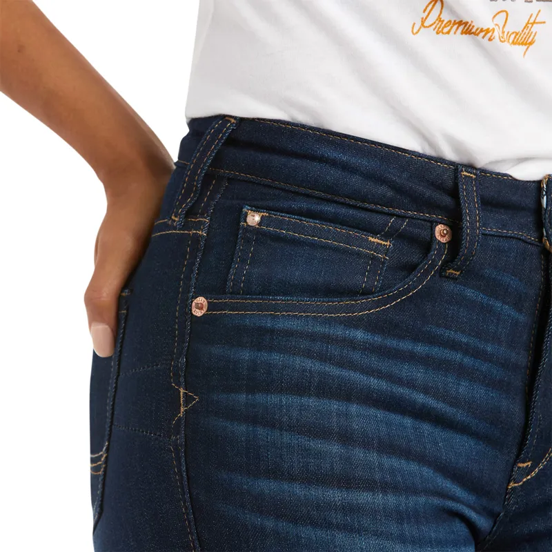 Ariat R.E.A.L High Rise Ballary Womens Boot Cut Jeans - Pennsylvania-3