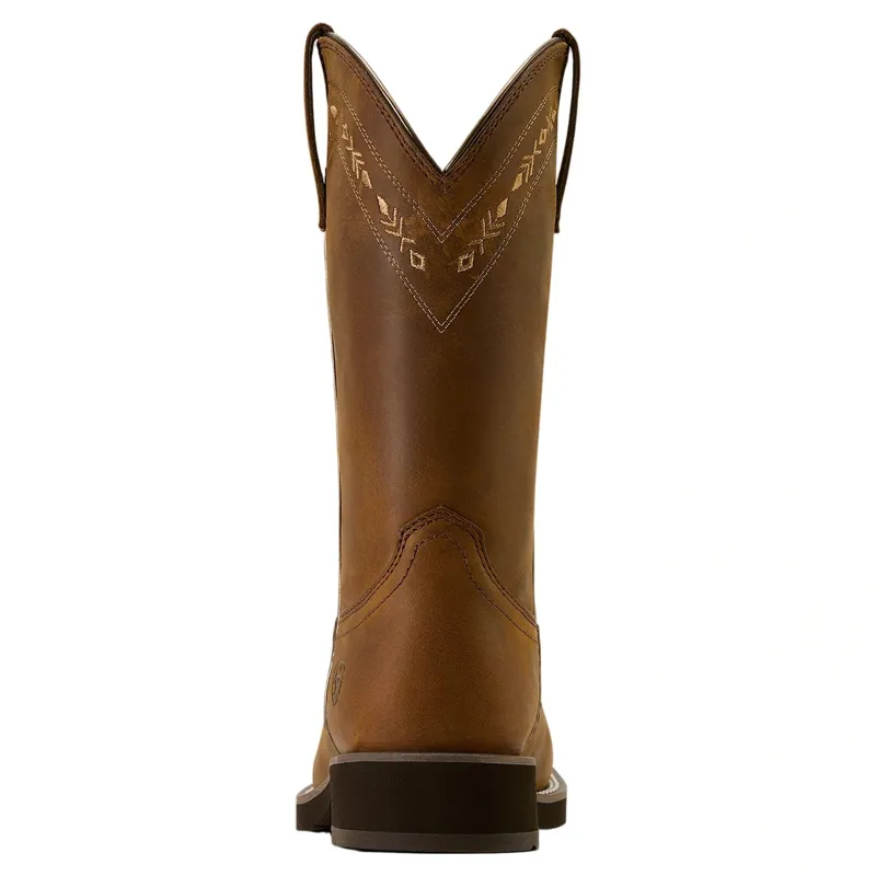 Ariat Kearney Round Toe Womens  Western Boots - Distressed Brown-3
