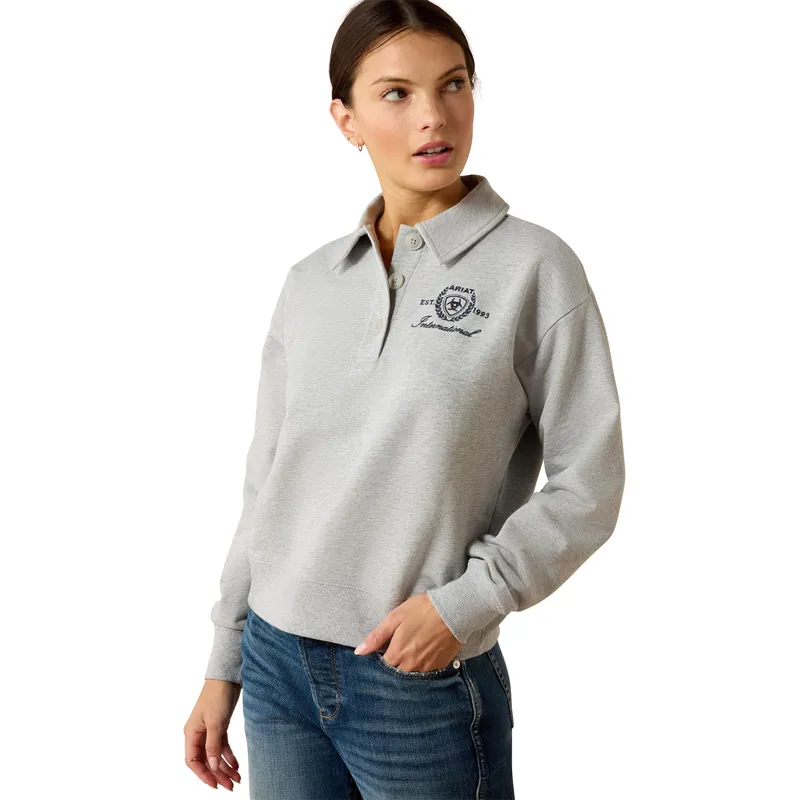 Ariat Lovett Womens Sweatshirt - Heather Grey