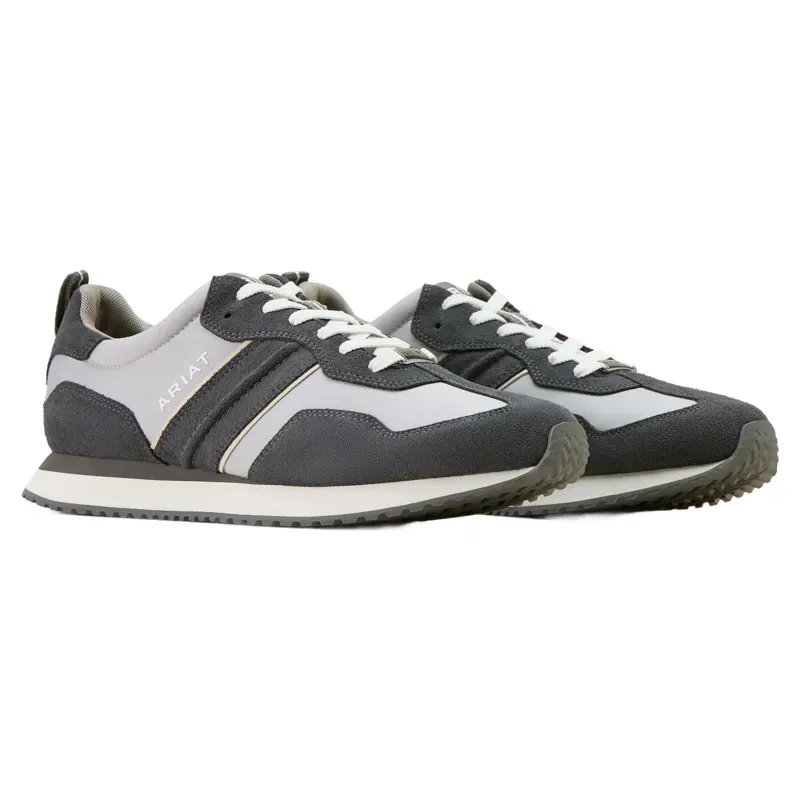 Ariat Ranch Runner Mens Trainers - Light Grey-1