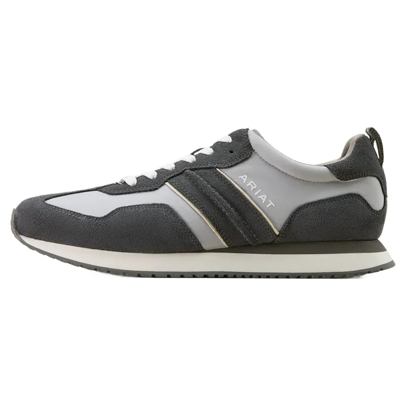Ariat Ranch Runner Mens Trainers - Light Grey-5